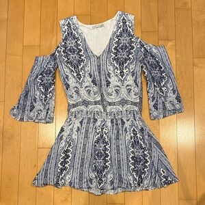 Woman’s Alice and Olivia boho mini dress
